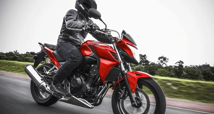 Moto rastreada